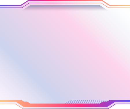 Neon Cyberpunk Frame 